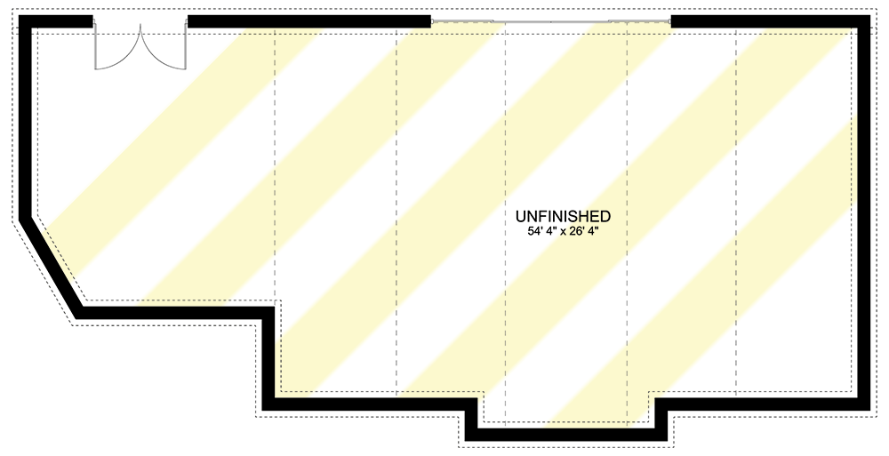 Unfinished Lower Level