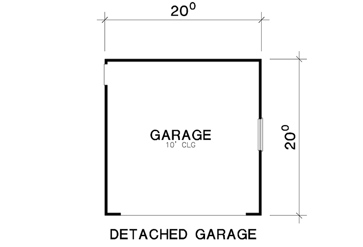 Optional Detached Garage