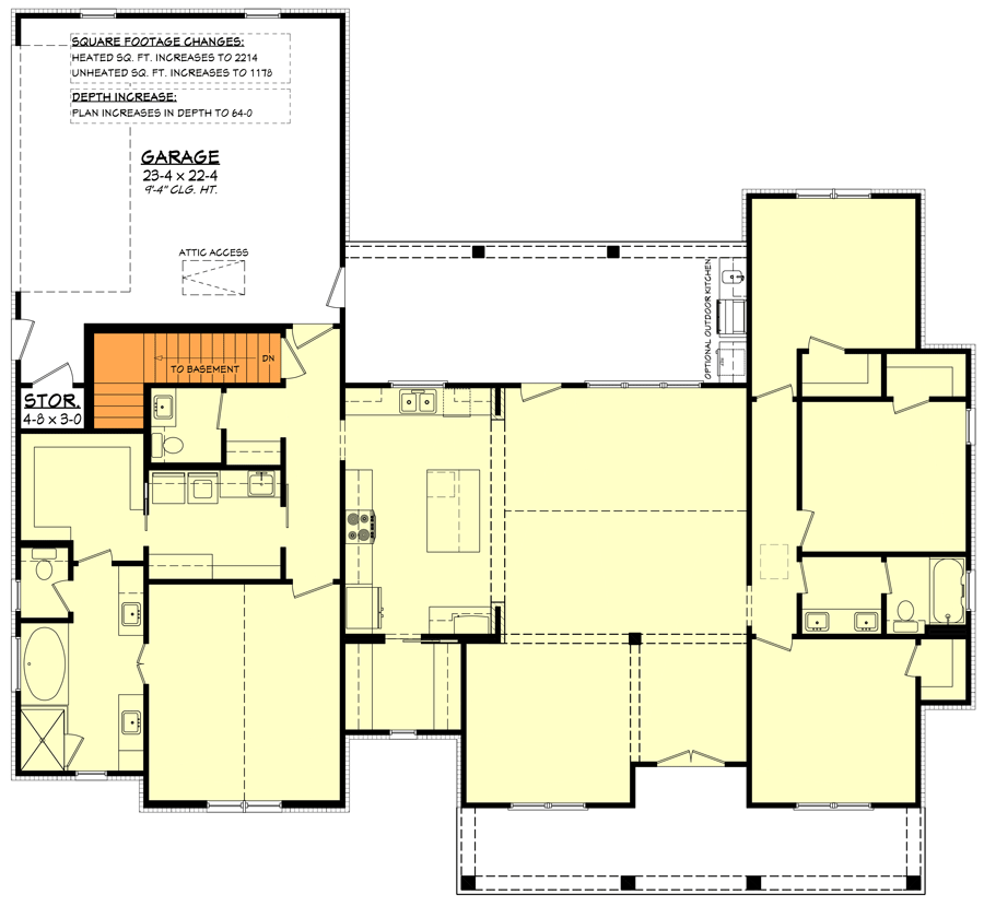 Basement Stairs Location