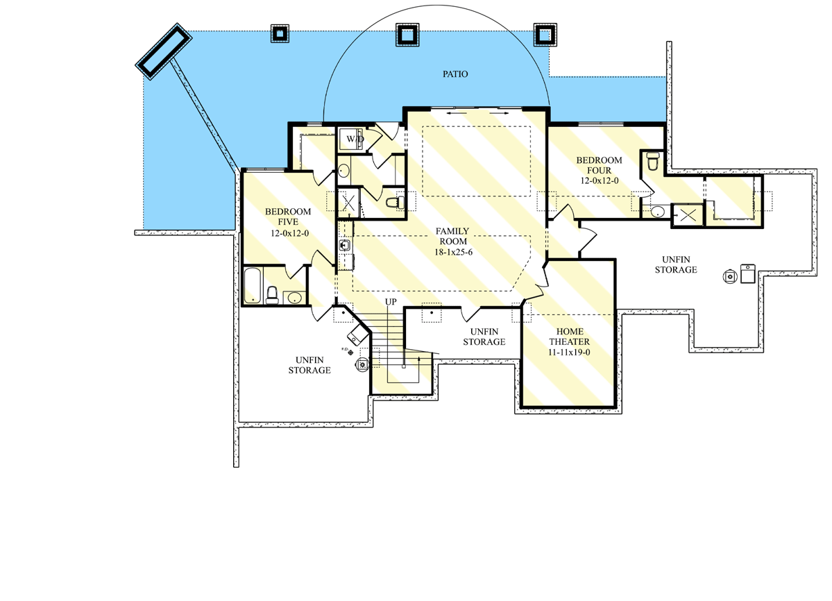 Optionally Finished Lower Level