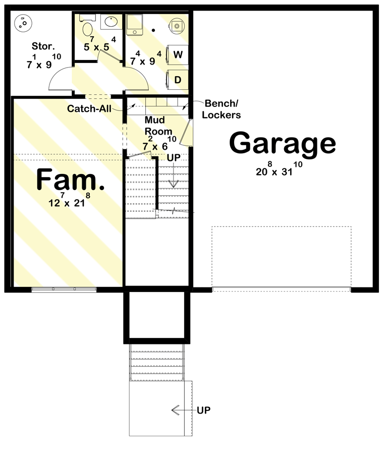 Optional Lower Level Layout ($ Paid Option)
