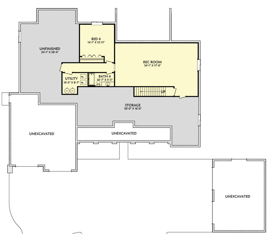 Optionally Finished Lower Level