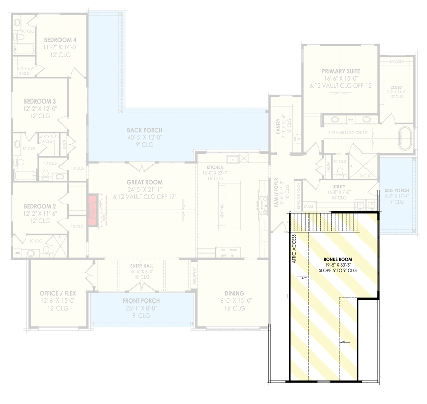 Optional Bonus Room