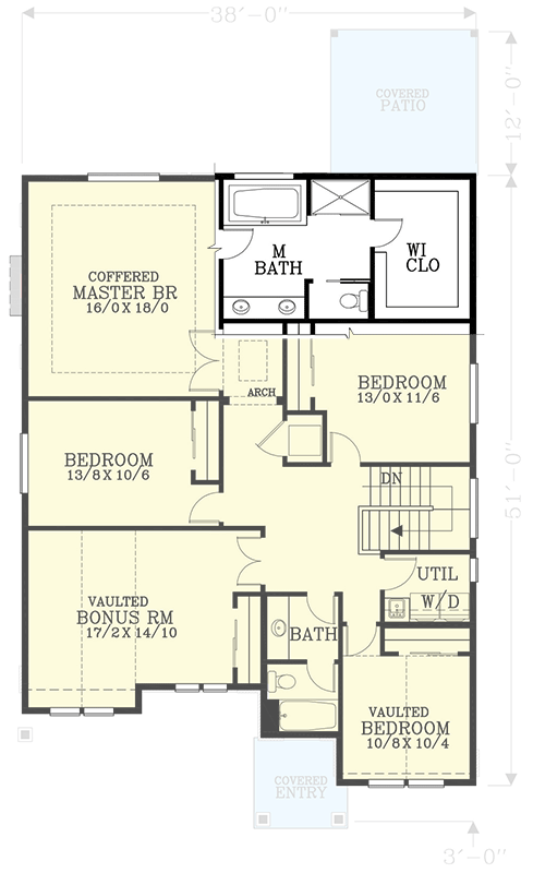 Optional Master Bath Layout