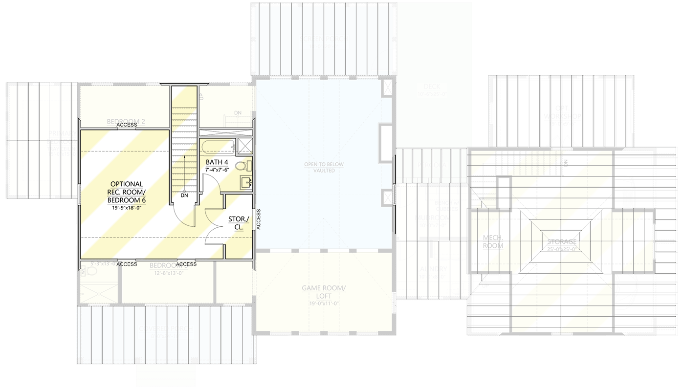 Alt. 3rd Floor Option (+$250 w/ Alt. 2nd Floor)