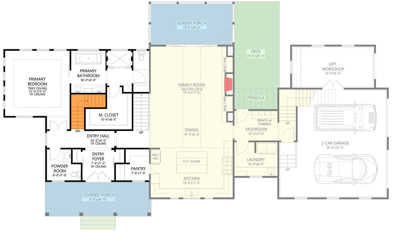 Basement Stairs Location