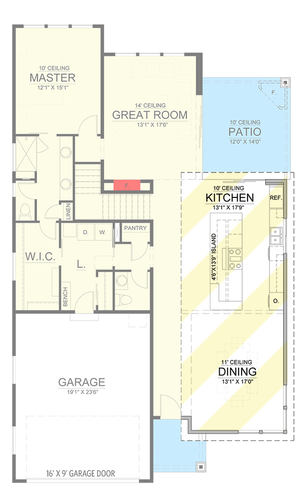 Optional Dining Space