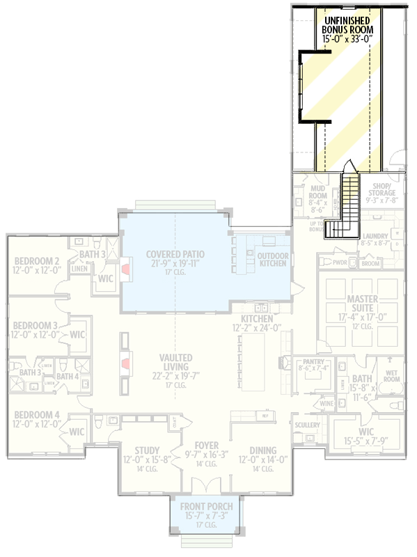 Optionally Finished Bonus Room