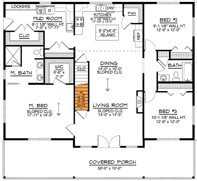 Basement Stairs Location