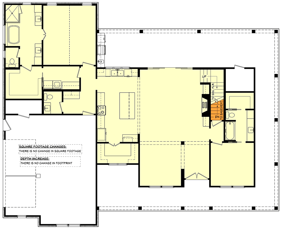 Main Level - Basement Foundation Version