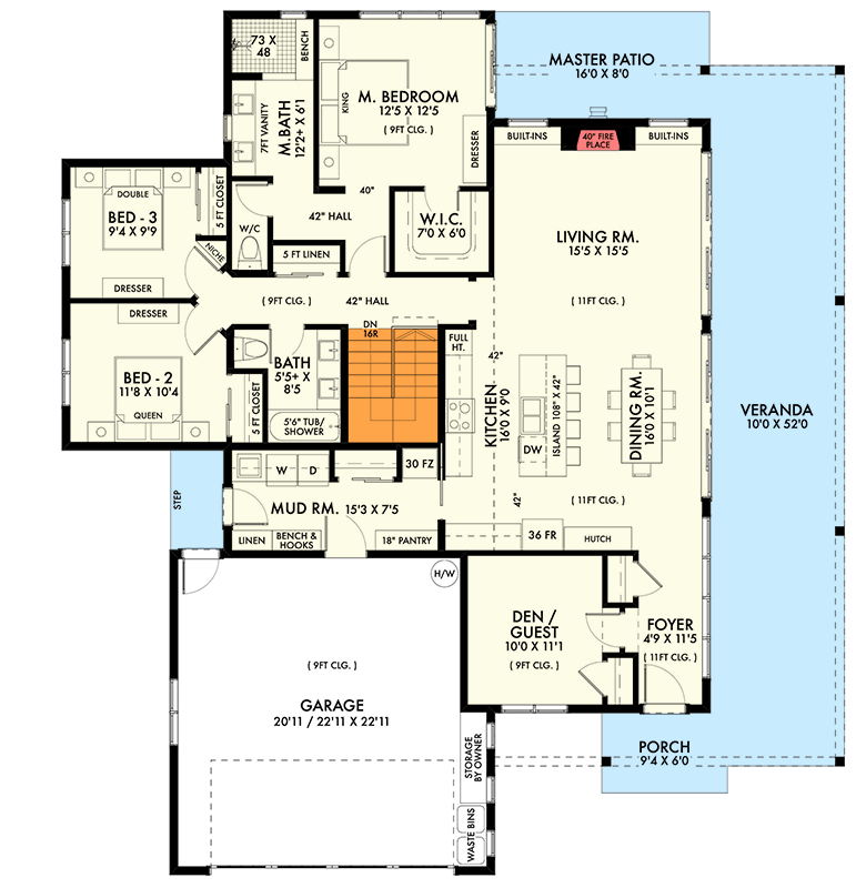 Basement Stairs Location