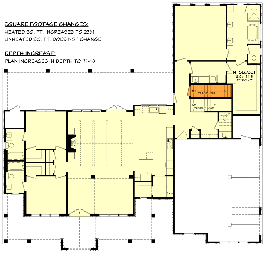 Main Level - Basement Stair Location