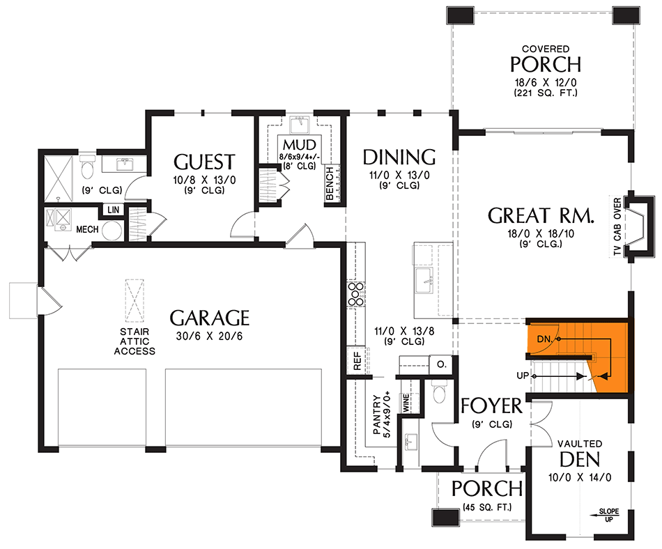 Basement Stairs Location
