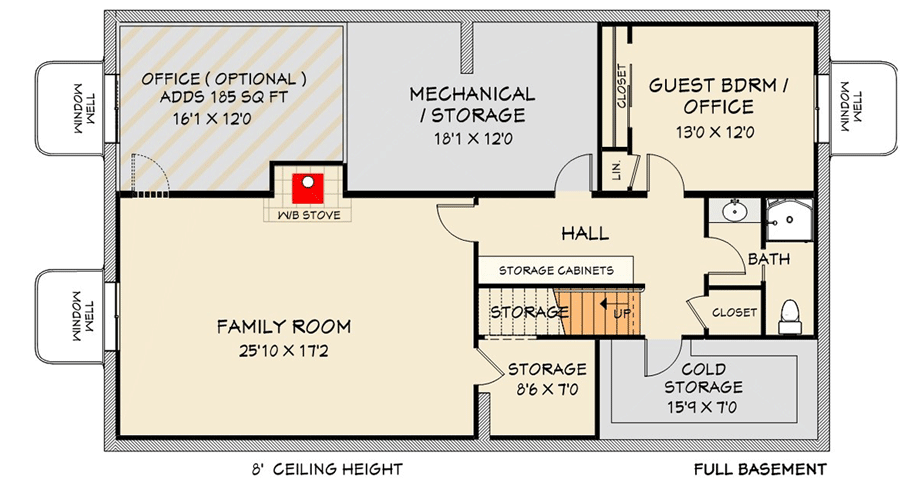 Lower Level - Basement Foundation