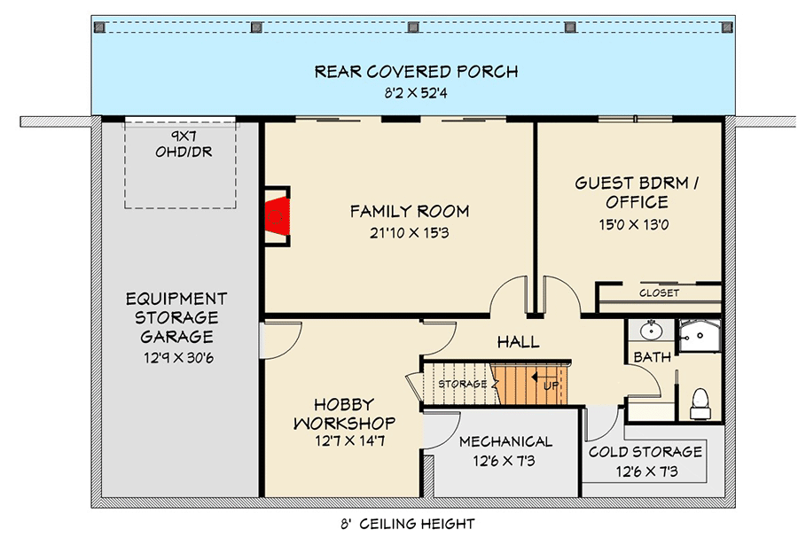 Lower Level - Walkout Foundation
