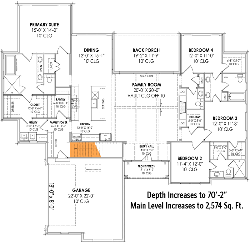 Basement Stairs Location