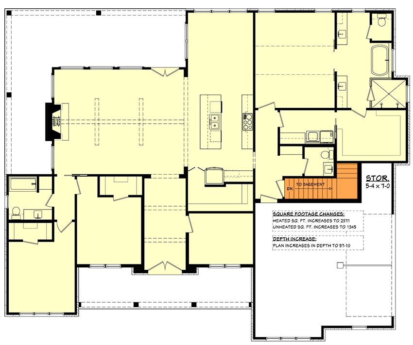 Basement Stairs Location