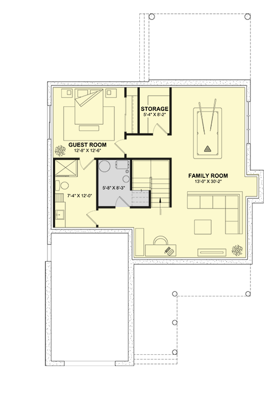 Lower Level - Optionally Finished Basement (included)