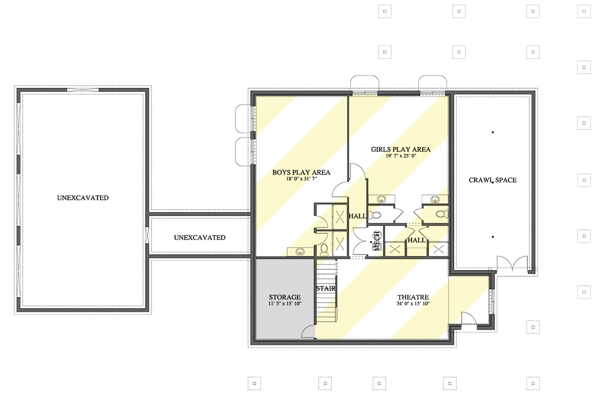 Optionally Finished Lower Level
