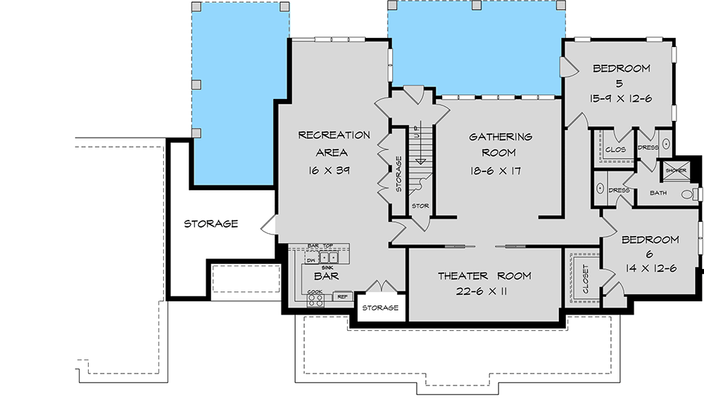 Optional Walkout Basement