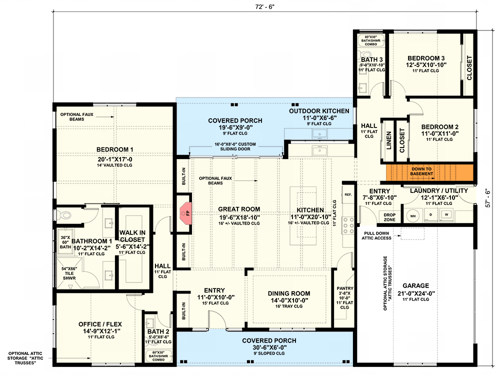 Basement Stairs Location