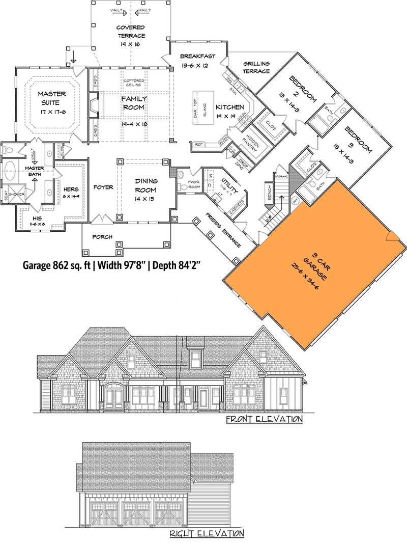 Side Load Garage Option 