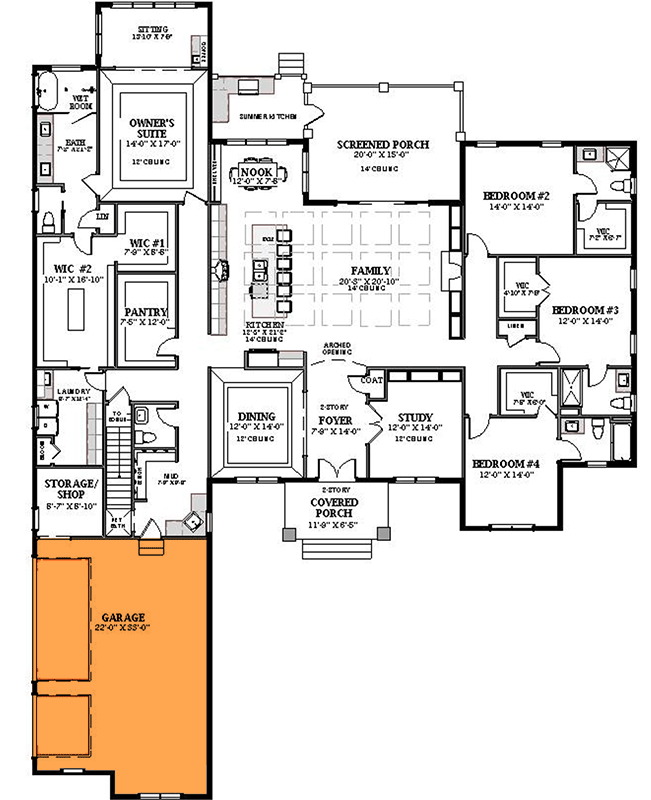 Optional Side-Entry Garage
