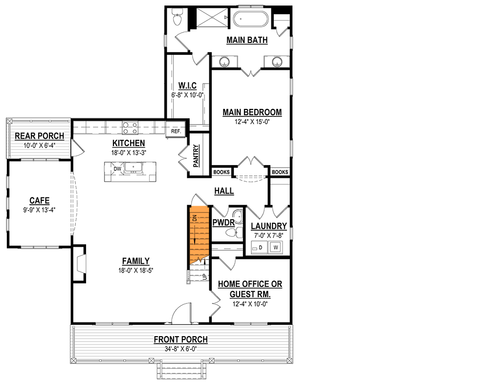Basement Stairs Location