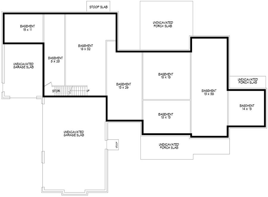 Unfinished Basement 
