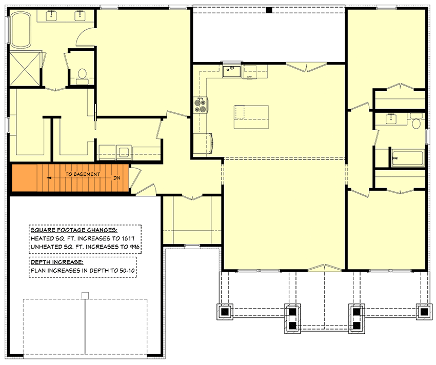 Basement Stairs Location