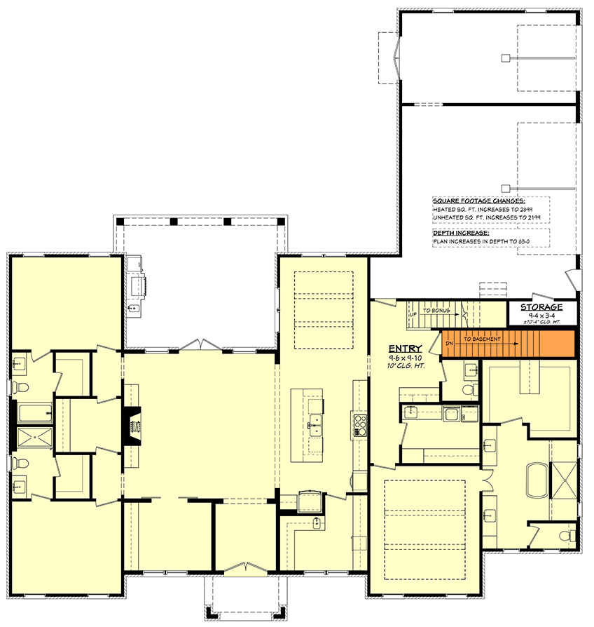 Basement Stairs Location