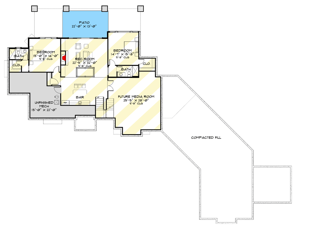 Optionally Finished Lower Level
