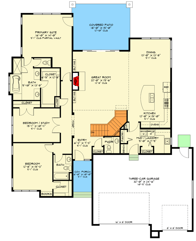 Main Level - Basement Stairs