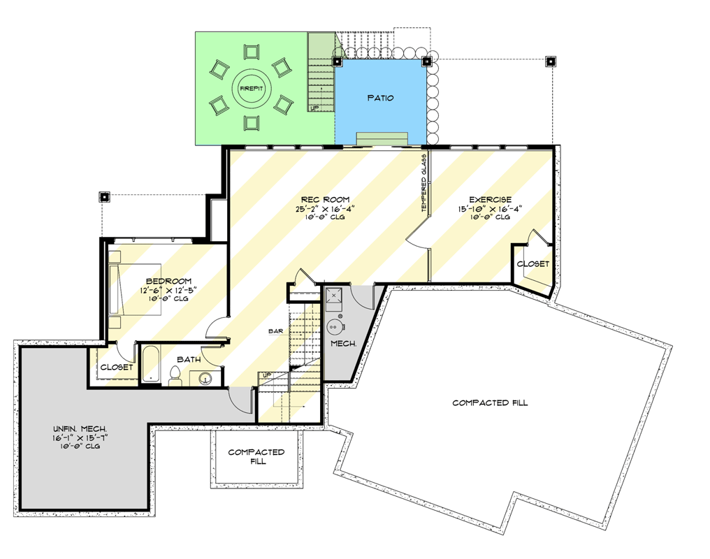 Optionally Finished Lower Level