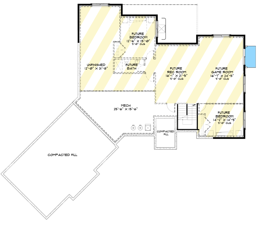 Optionally Finished Lower Level