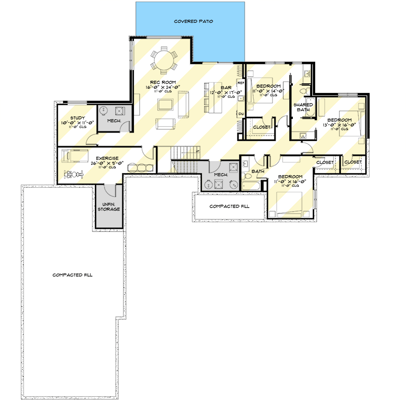 Optionally Finished Lower Level