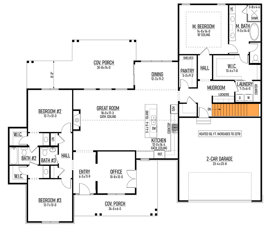 Basement Stairs Location