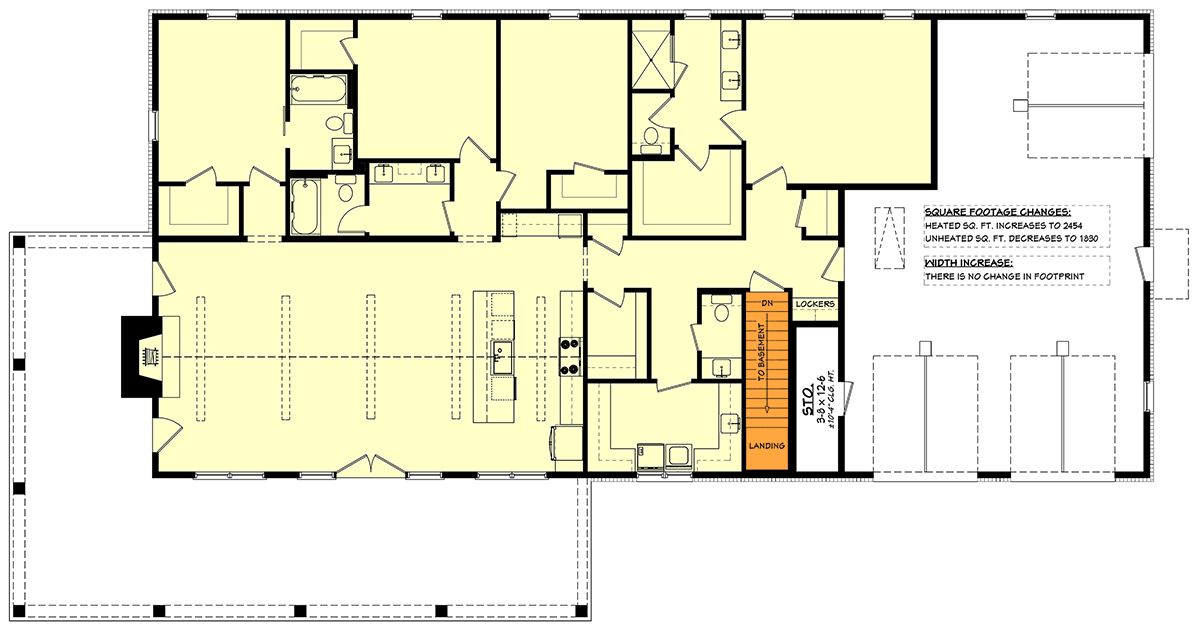 Basement Stairs Location