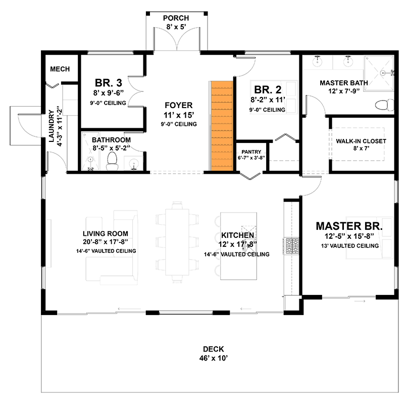 Main Level - Basement Stairs