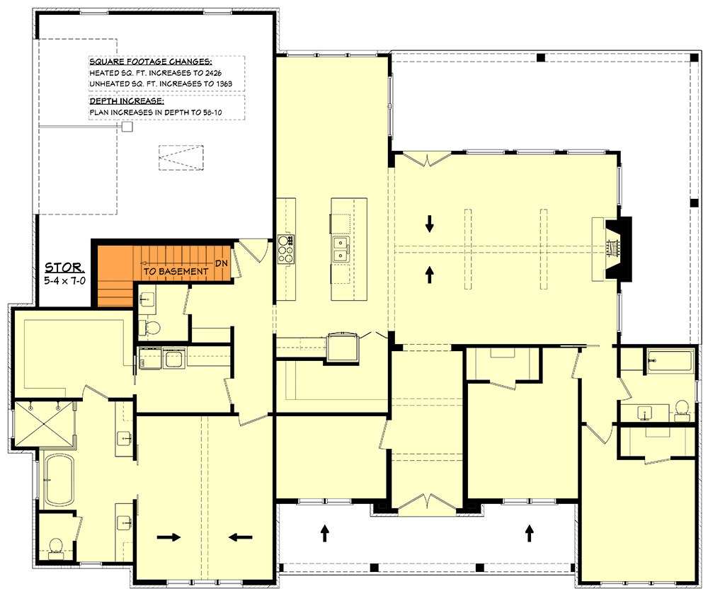Basement Stairs Location
