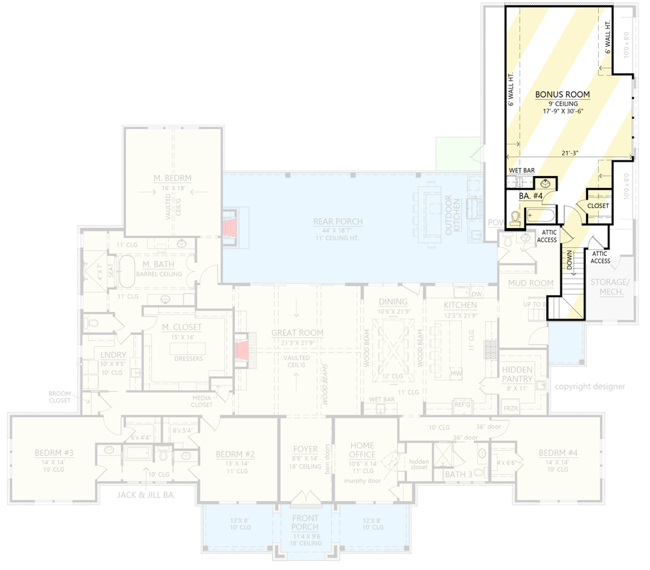 Optionally Finished Bonus Room