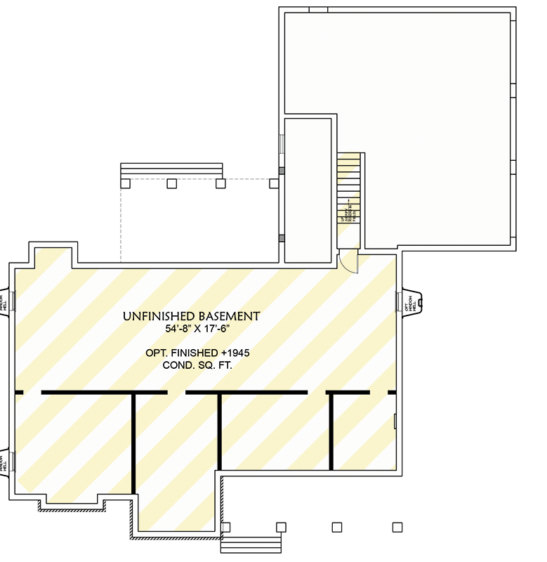 Optionally Finished Lower Level