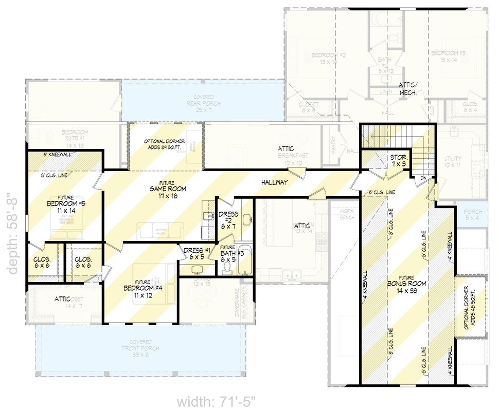 Optional 2nd Level Layout (+$700)