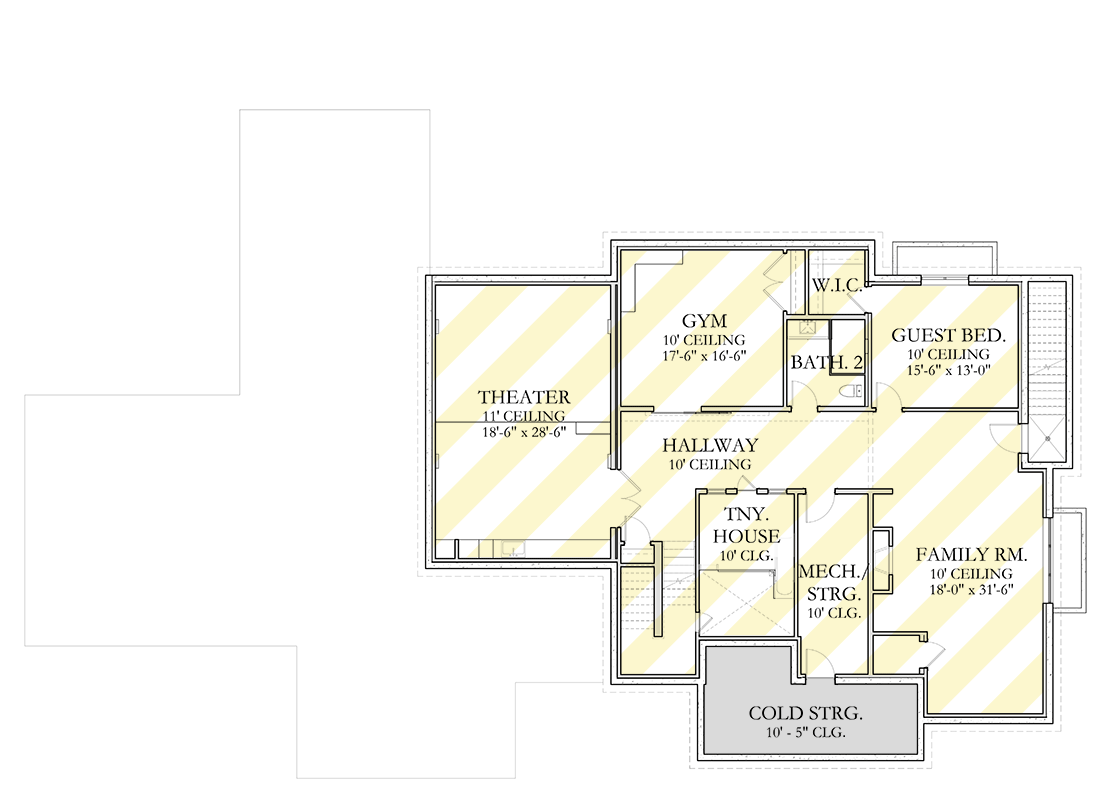 Optionally Finished Lower Level