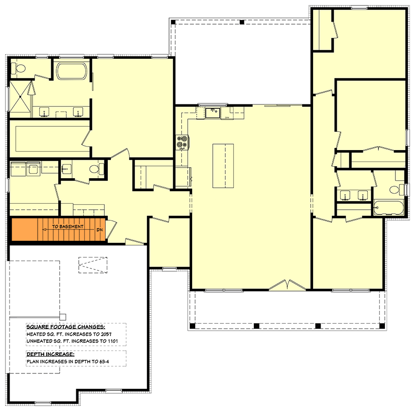 Basement Stairs Location