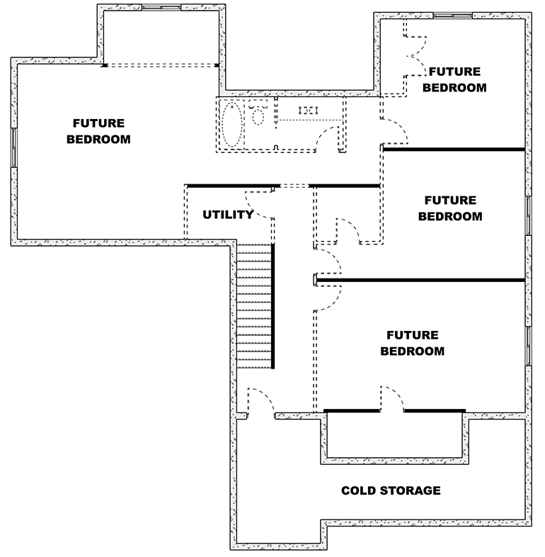 Unfinished Basement 