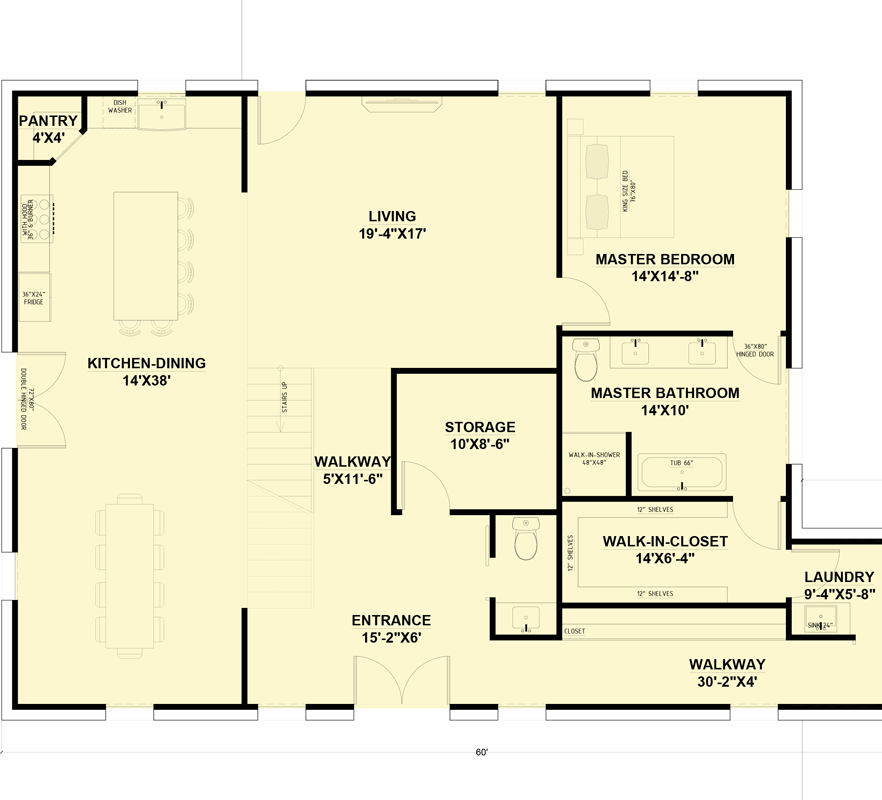 Main Level - Living Area 