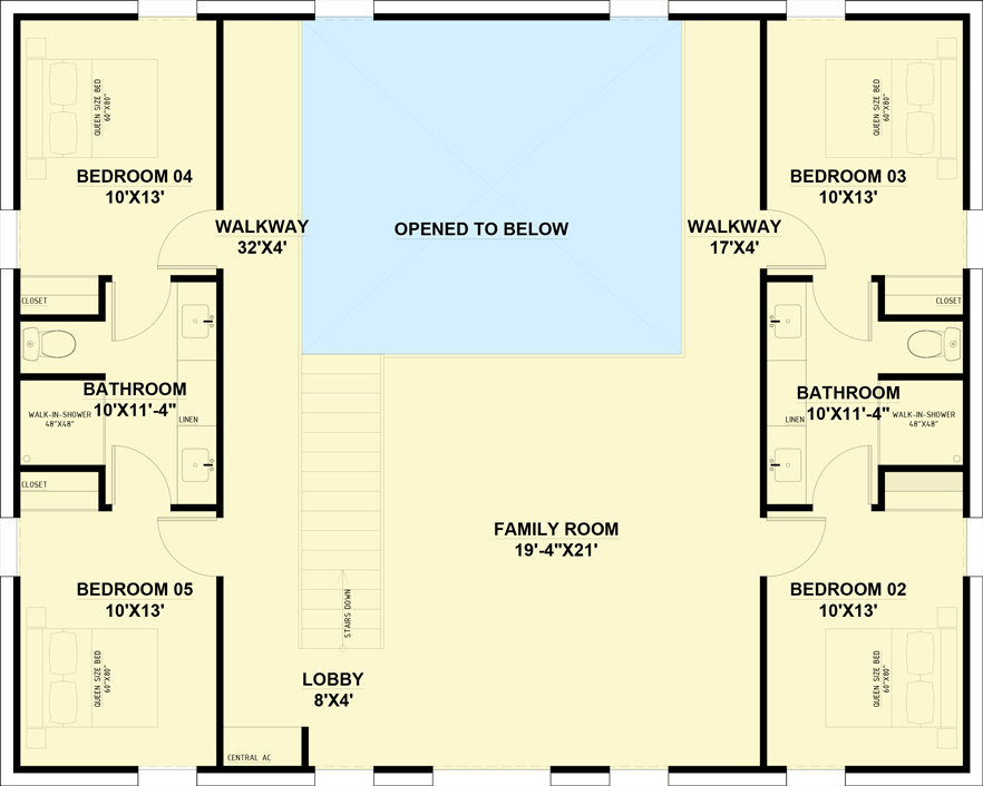 Second Floor - Living area