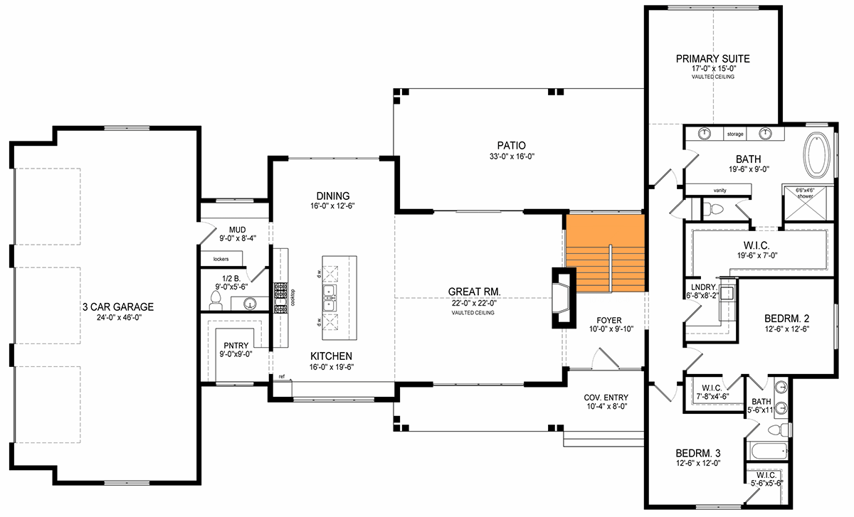 Basement Stairs Location
