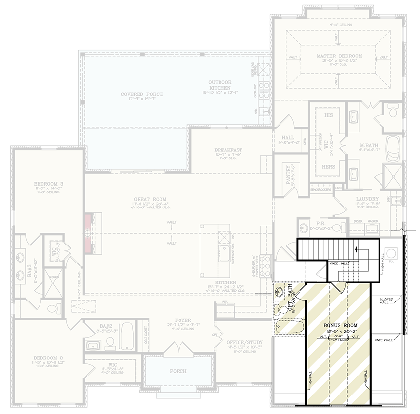 Optionally Finished Bonus Room